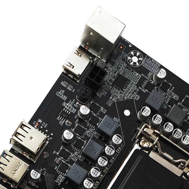 B250C Материнская плата BTC Miner с кабелем SATA + переключателя вентилятором 12XPCIE к слоту