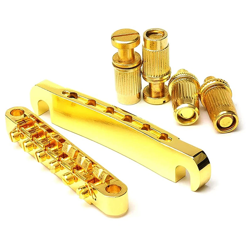 

1 Set Of Bridge Puller Plates Upper And Lower Bridge Saddles Les Paul SG Electric Guitar Fixation Saddles