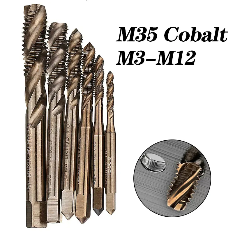 

conboom Спиральный метчик M3-M12 HSS-Co Cobalt M35