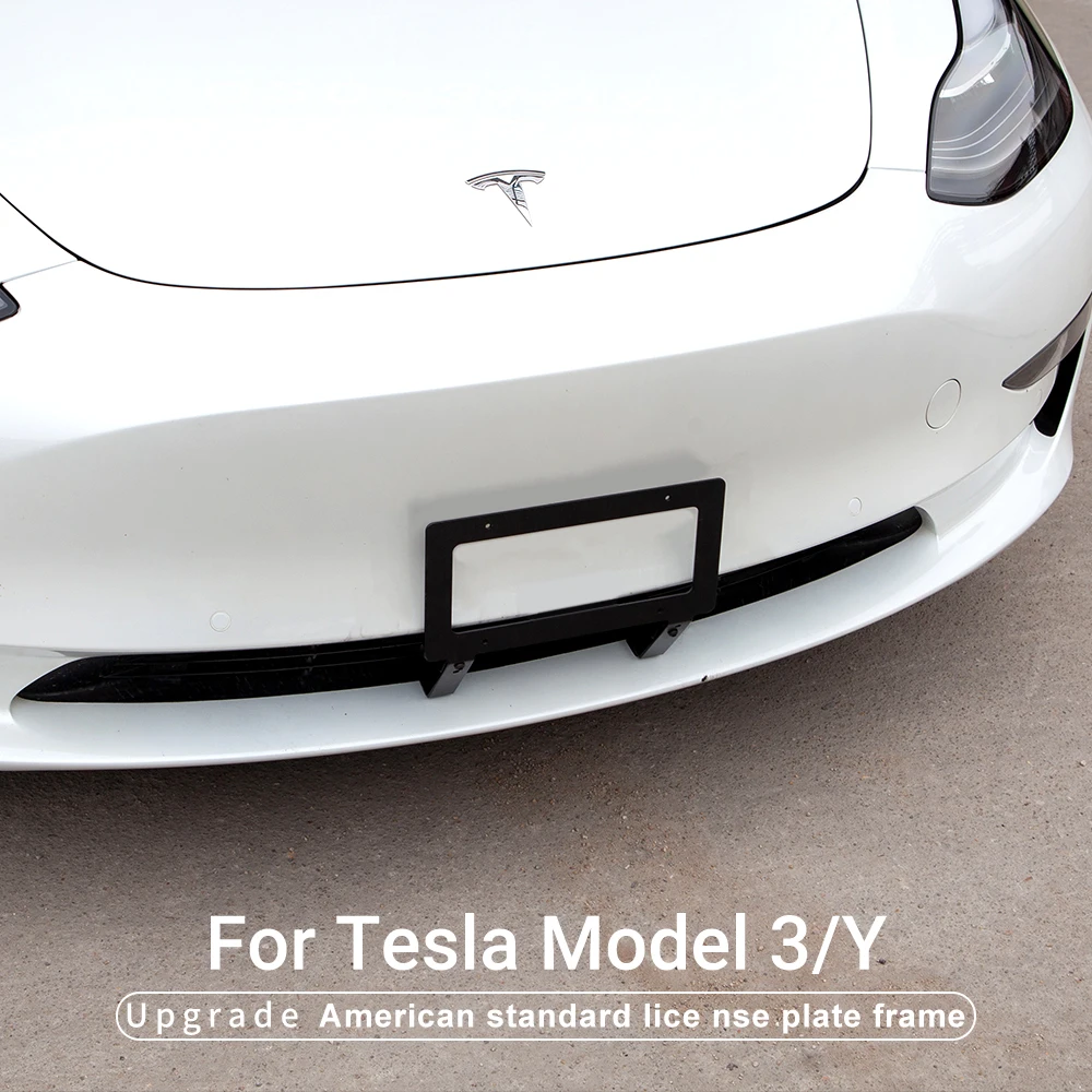 

ModelY США регулирует рамки номерного знака внешняя модификация для Tesla Model3 2021 универсальные аксессуары версия