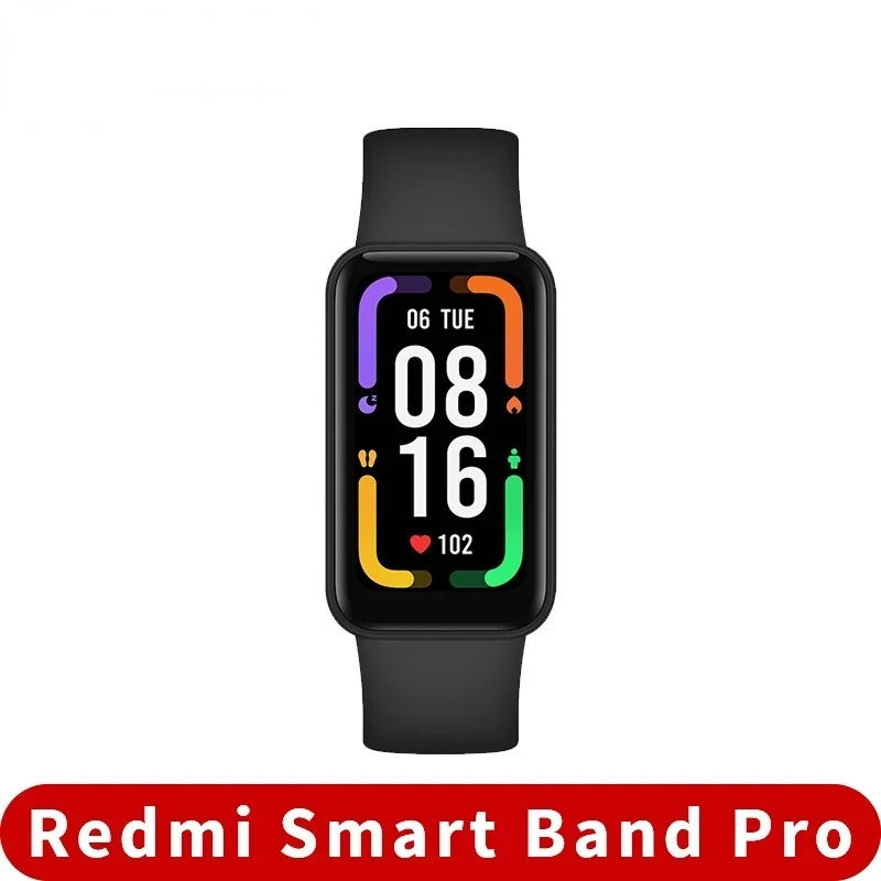 

Global Version Xiaomi Redmi Smart Band Pro Mi Bracelet 6 Color AMOLED 1.47'' Full Display Blood Oxygen Heart Rate Sleep Tracking