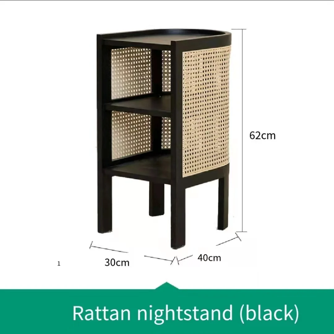 Деревянный тростник Louis Fashion из натурального дерева прикроватный шкаф для