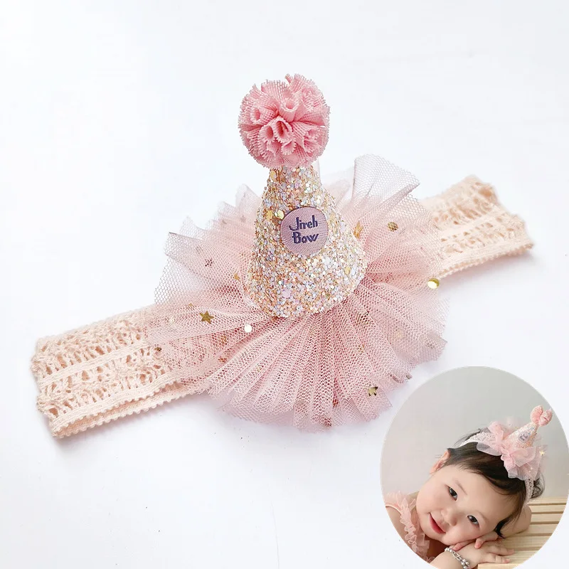 

New Children's Hair Ornaments Girl Baby Princess Ornaments Super Immortal Centennial Feast Gift Full Year Headwear