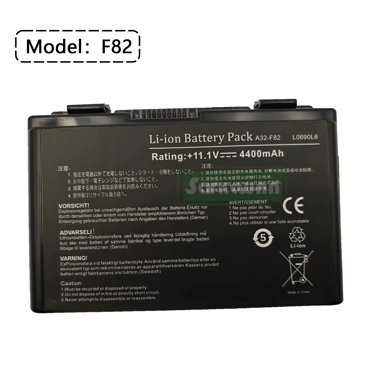 SARKAWNN F82 Аккумулятор для ноутбука ASUS F52 F83S K40 K40E K40IJ K40IN K50 K51 K50AB-X2A K50ij K50IN K60 K61 K6C11 K70 K70IC