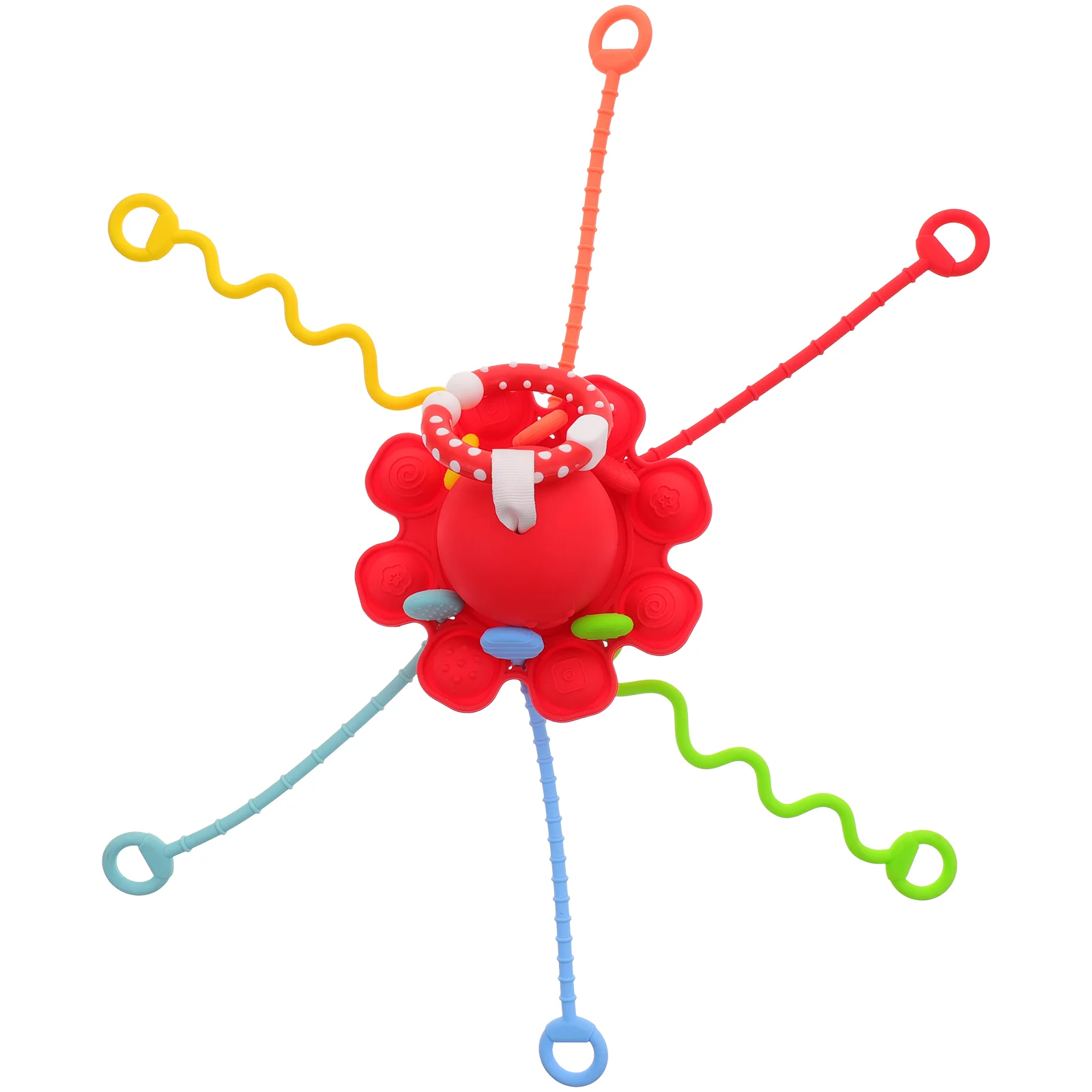 

Toddler Sensory Toy Sensory Pull String Toy Octopus Shaped Sensory Learning Toy for Baby