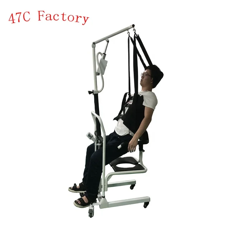 

Two Batteries Powered Electric Patient Lift With Hoisting Set