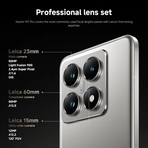 Смартфон Xiaomi 14T Pro, 12/256ГБ, 12/512ГБ, global