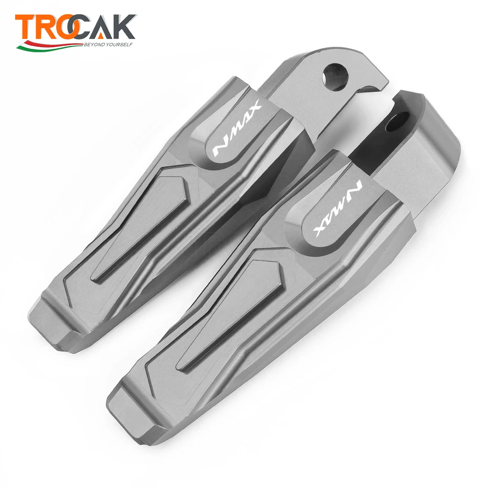 

Для YAMAHA NMAX155 nmax 155 NMAX 125 2023 2022 2021-2015 аксессуары для мотоциклов с ЧПУ задние пассажирские подножки подножки