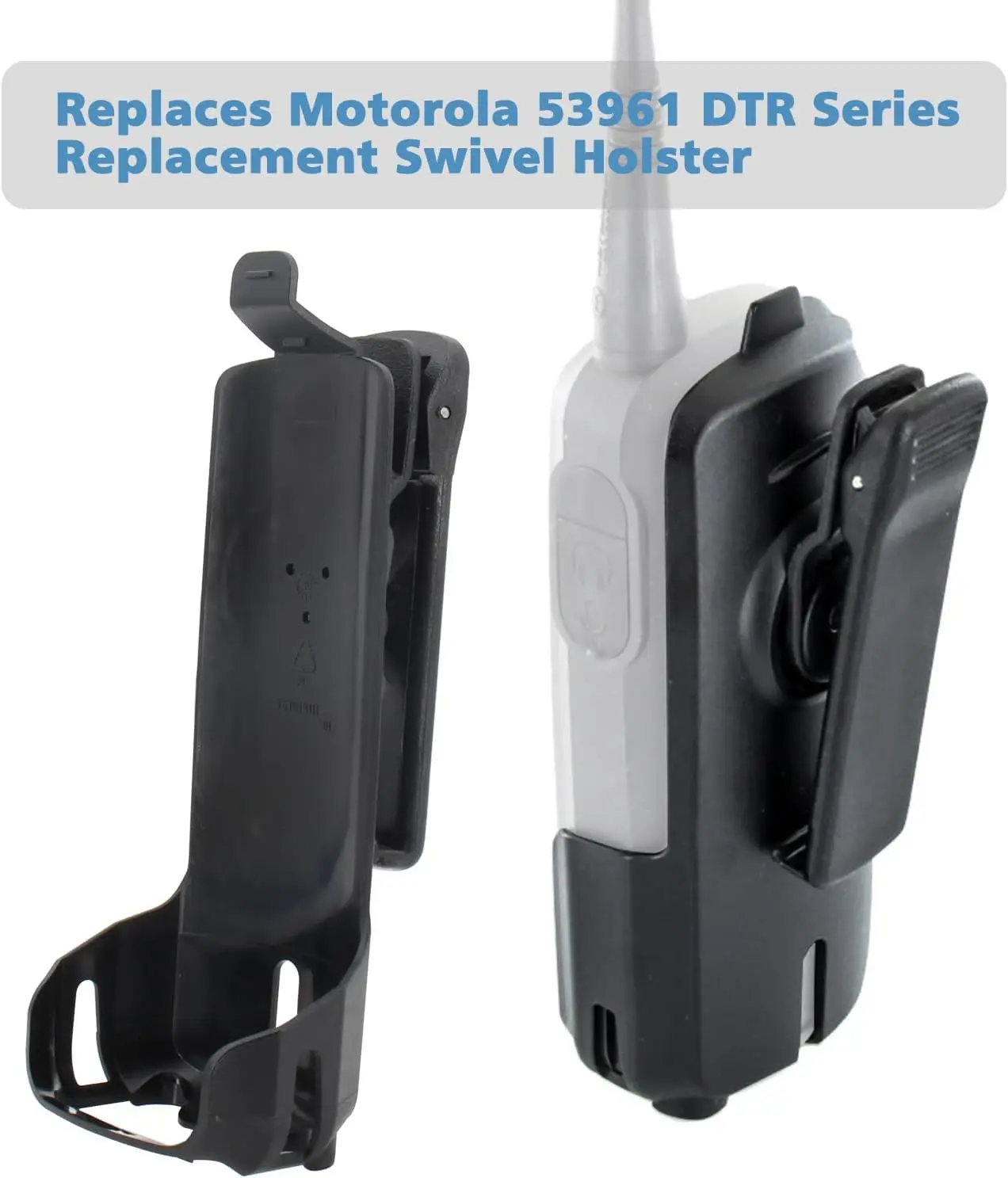 2 шт. сменная поворотная кобура серии DTR 53961 совместимая с Motorola MOTOTRBO DTR620 DTR650 DTR550 DTR410