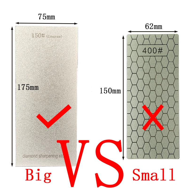 

17*7cm Diamond Sharpening Stone Knife Sharper 1500 Grit Professional Whetstone Base Apex Edge Blade Sharp Grinder Polishing Tool