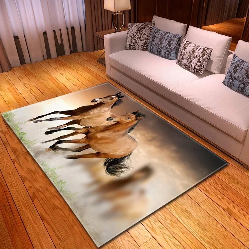 

Goods Explosion Animal Big Carpet Home Decoration To Map Custom Factory Direct Sales Love Mat Non-Slip Mat