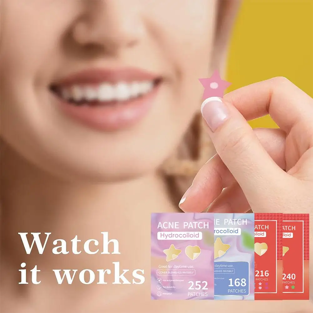 Красочные Гидроколлоидные точки милая звезда в форме сердца прыщики от акне