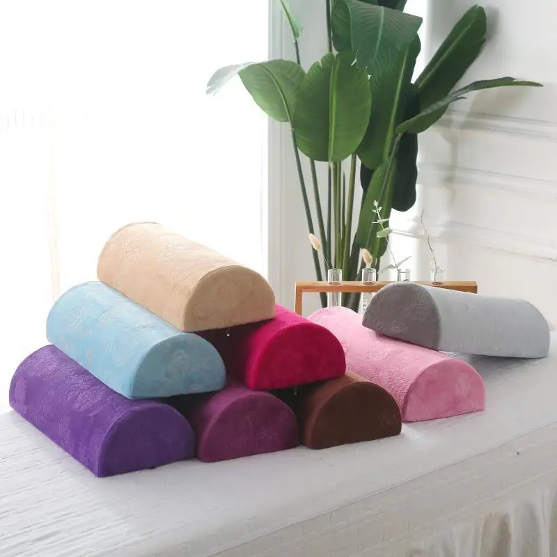 

pillow Relaxing Pillow Massage Footrest Latex Feet Tool Detachable Spa Support Feet Cushion
