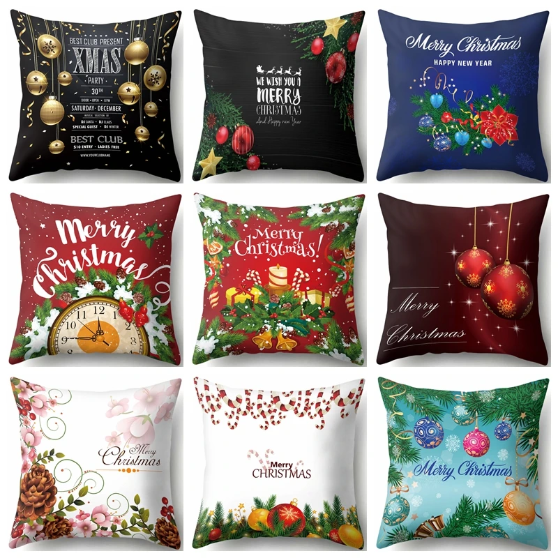 

Домашний декор с рисунком рождественской елки, чехол для подушки для спальни, гостиной, дивана, чехол для подушки