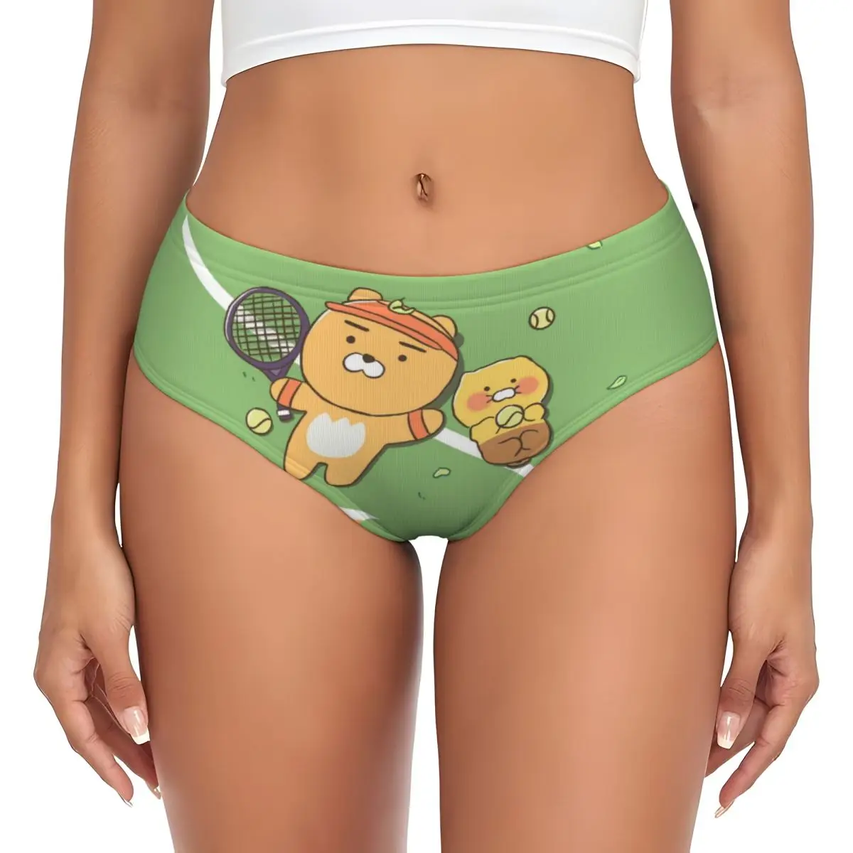 Женские трусики Kakaoes с героями мультфильмов в стиле аниме нижнее белье женские