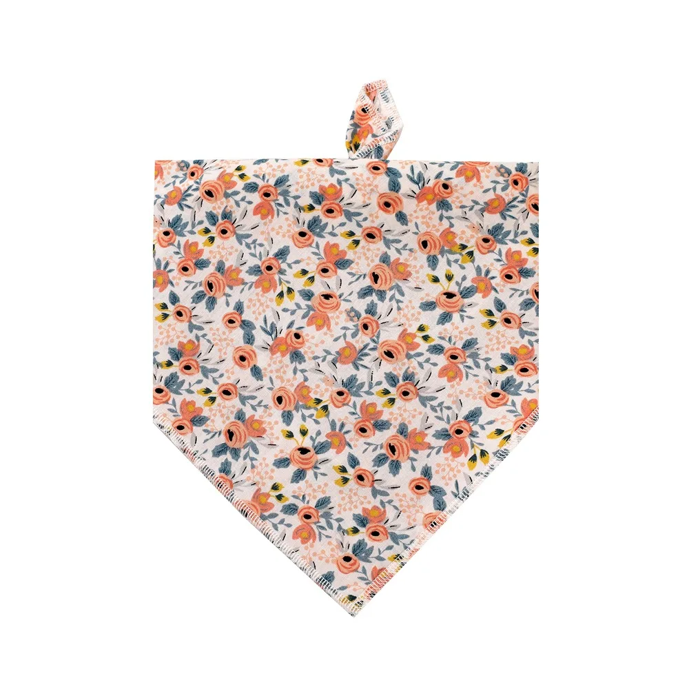 

Dog Bandanas Flower Pattern Bandana Cat Puppy Kerchief Pet Neckerchief Scarf Dog Triangular Bibs Saliva Towel Pet Dog Accessorie