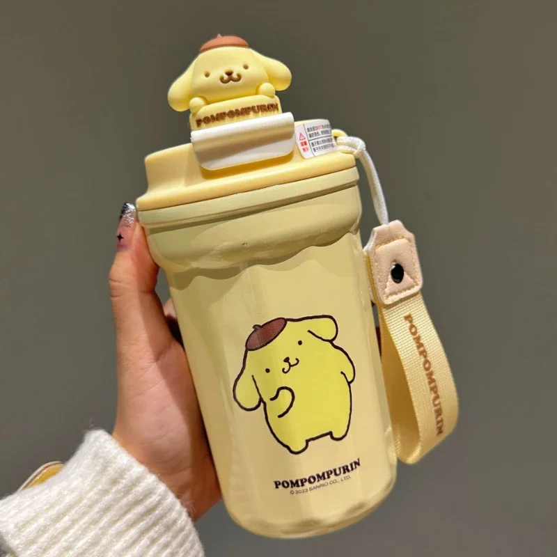 Термос Sanrio Kuromi чашка для кофе с приятным внешним видом простые прямые удобные