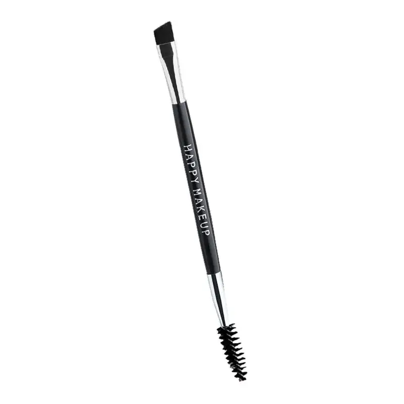

Reusable Angled Brow Brush Multifunctional Eyebrow Brush Practical Angled Brow Brush With Spoolie Easy To Clean Reusable Makeup
