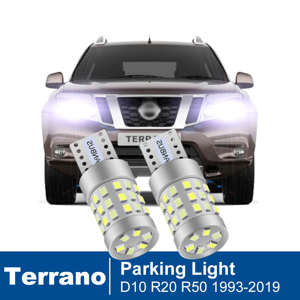 

2Pcs Led Parking Light For Nissan Terrano D10 R20 R50 1993-2012 2013 2014 2015 2016 2017 2018 2019 Accessories Clearance Lamp