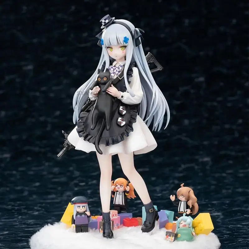

21cm Japanese Anime Figure Girls Frontline HK416 WA2000 DSR-50 KAR 98K Popular Game PVC Action Figure Toy Collectible Toys