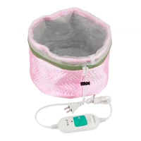 electric hair thermal treatment beauty steamer spa nourishing hair care cap waterproof anti electricity control heating