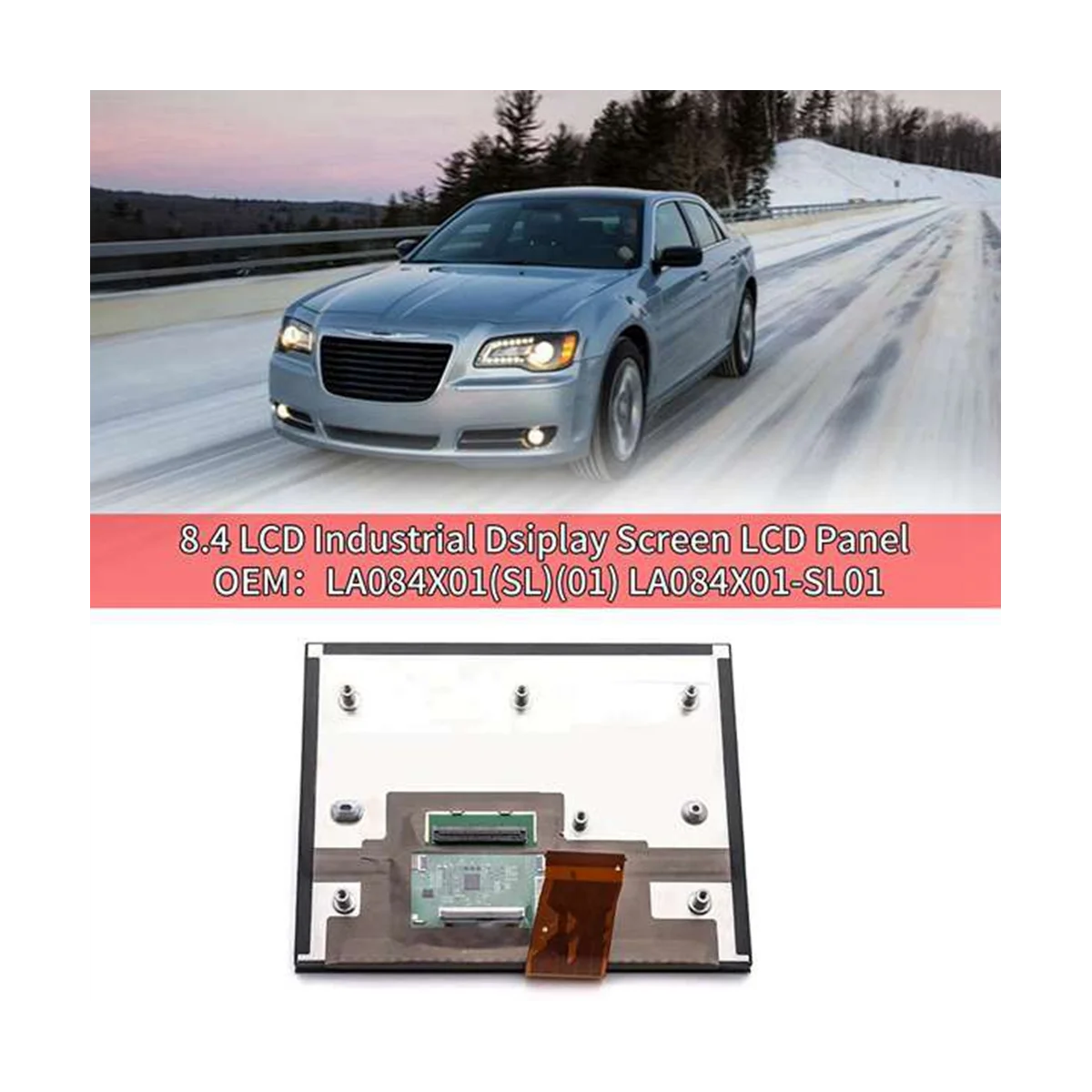 

8.4Inch LA084X01(Sl)(01) LA084X01-Sl01 Lcd Display with Touch Digitizer forDodge Ram Jeep Grand Cherokee Wrangler