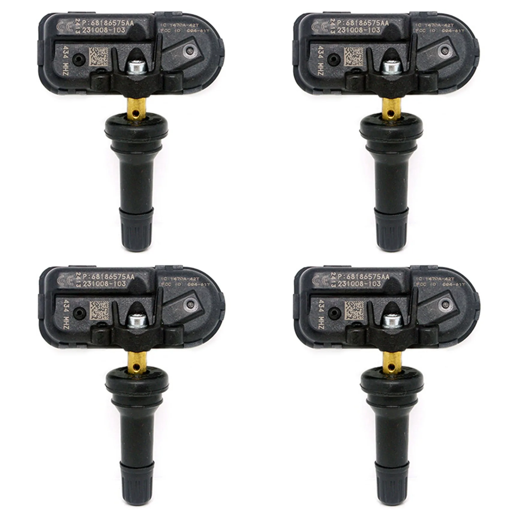 

4X Tire Pressure Sensor TPMS for 2014 2015 2016 Jeep Cherokee 68249197AA