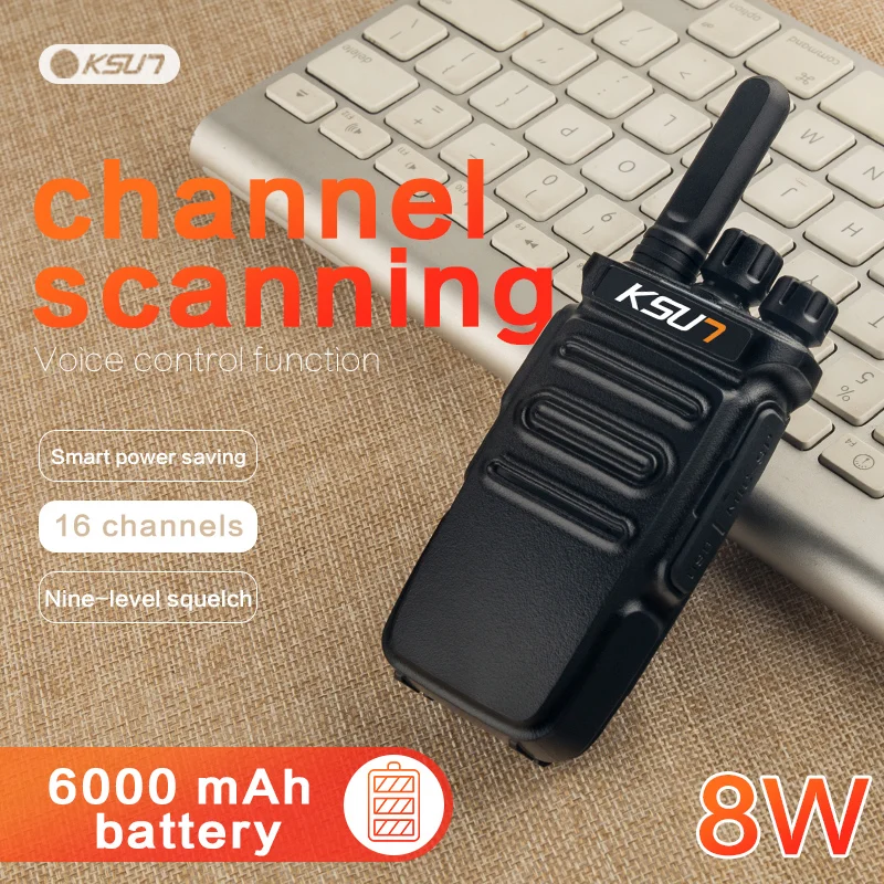 

1 PCS KSUN X20 Mini Two Way Radio without battery HF Transceiver HAM Radio Comunicador CB Radio UHF400-470MHz Walkie Talkie