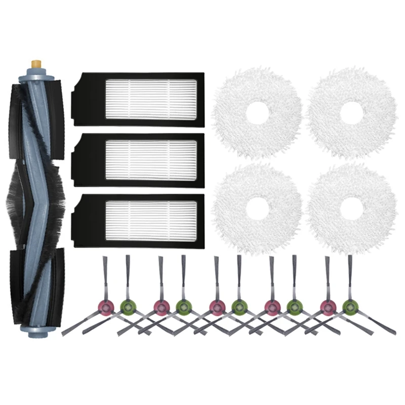 

For ECOVACS DEEBOT X1 TURBO OMNI Robot Vacuum Cleaner Mop Cloth Main Side Brush HEPA Filter Mop Cloth Parts