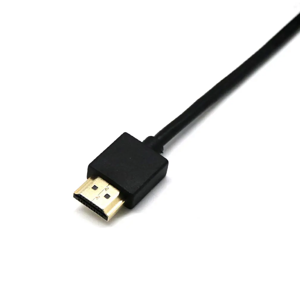 Черный Ультратонкий Hdmi-совместимый кабель для Bluray DVD PS3 HD TV XBOX LCD PC 1080P - купить по