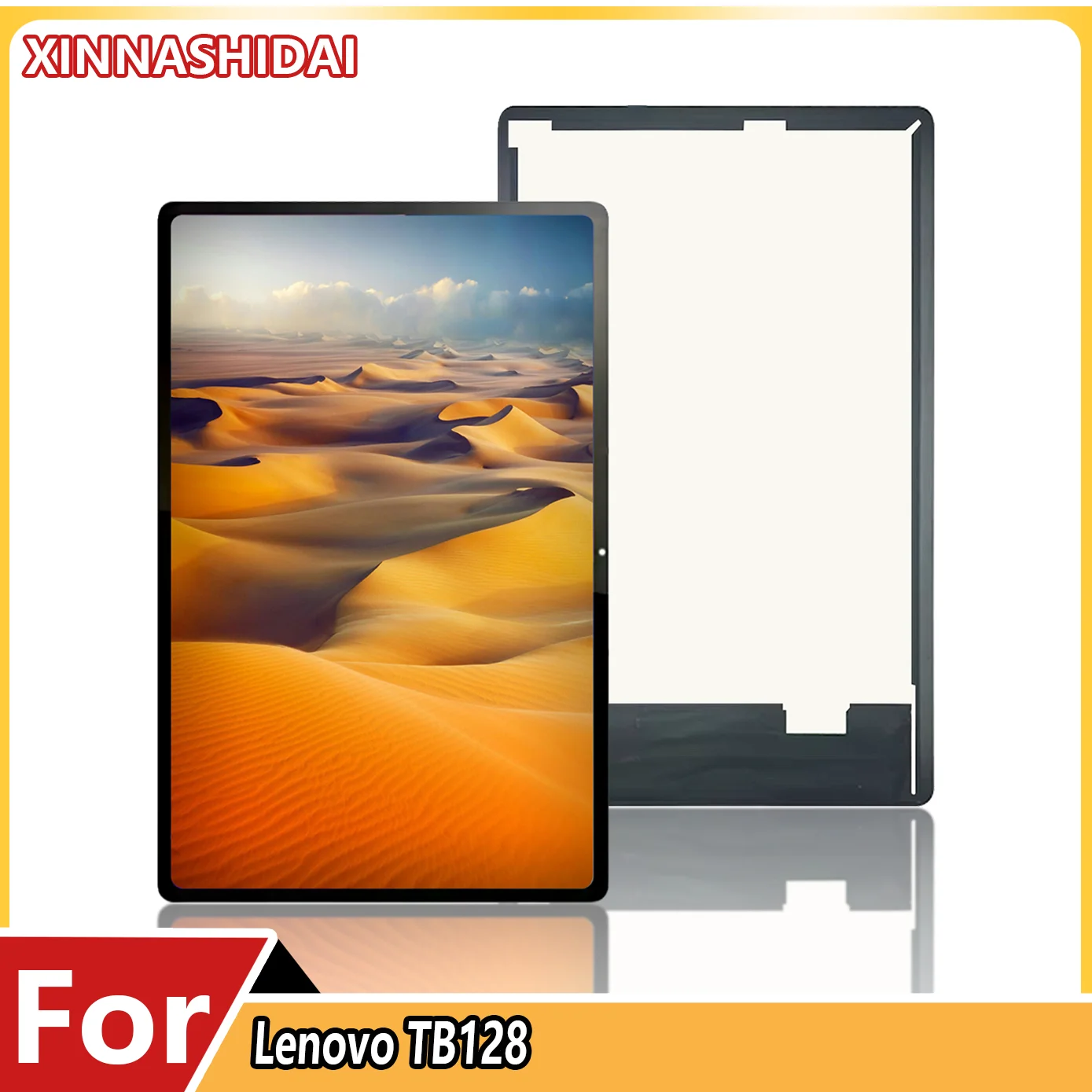 Фото ЖК-дисплей с сенсорным экраном и дигитайзером в сборе для Lenovo Tab TB-125 TB128 №1