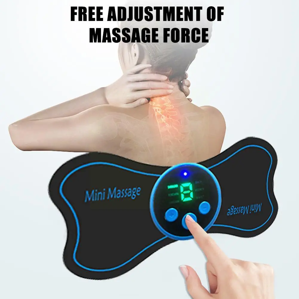 

1PC Portable Multifunctional Massage Mat Cervical Spine Back Mini Mini Electric And Body Massager Massager Neck Shoulder V1R9