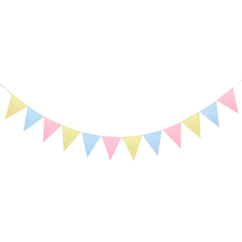 

ZQNYCY Фетровые Гирлянды Флагов 12 шт