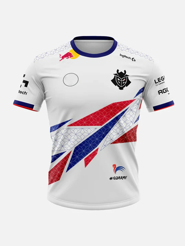 

G2 New National Team T-shirt Spain E-sports Competition LOL Short-sleeved G2 Fan E-sports Oversized T-shirt 2022 Summer T-shirt