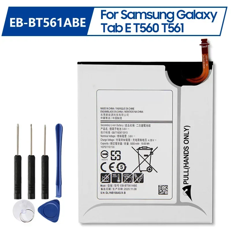 Сменный аккумулятор большой емкости для планшета Samsung GALAXY Tab E T560 T561 SM-T560 EB-BT561ABE с