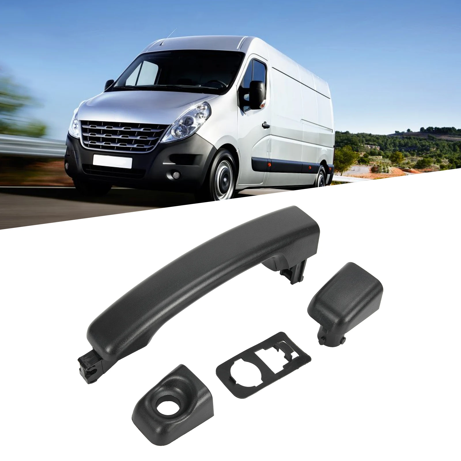 Внешняя ручка двери для Vauxhall Movano и Master MK3 (2010 2016 г.) OEM деталь 806073022 R Идеально