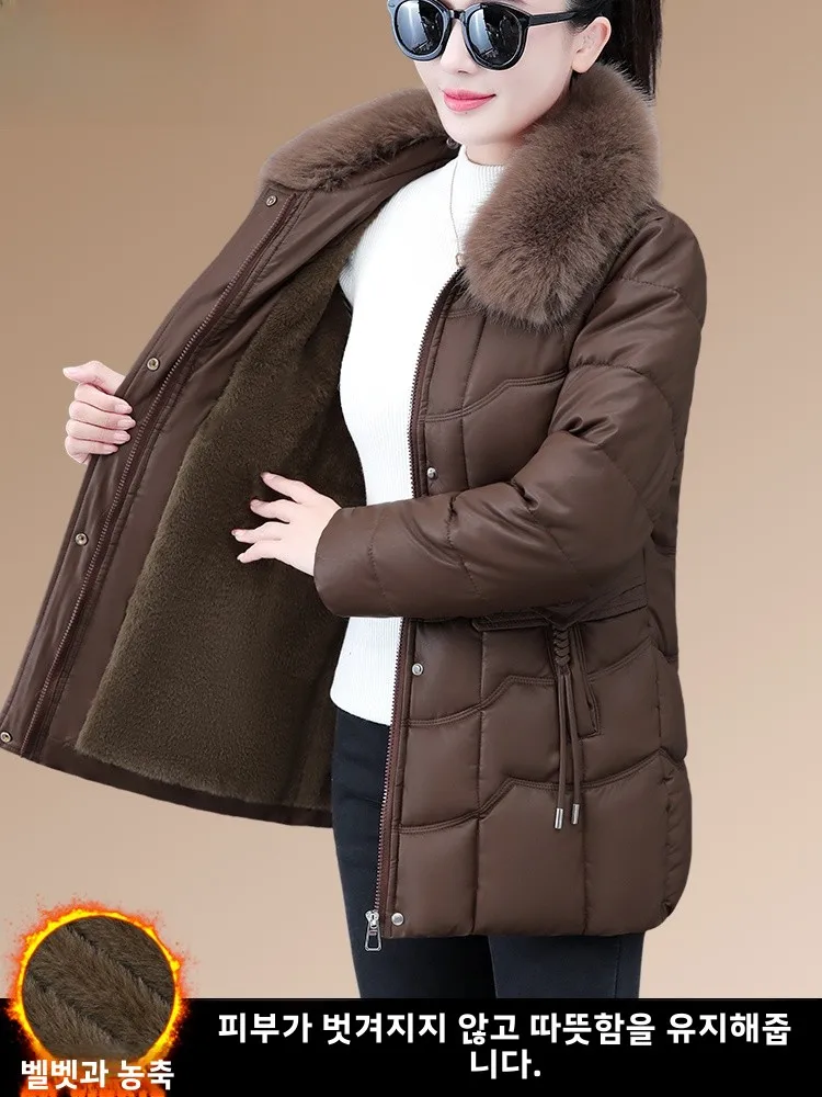 Пальто средней длины с хлопковой подкладкой Woodpecker. Женская зимняя куртка новинка