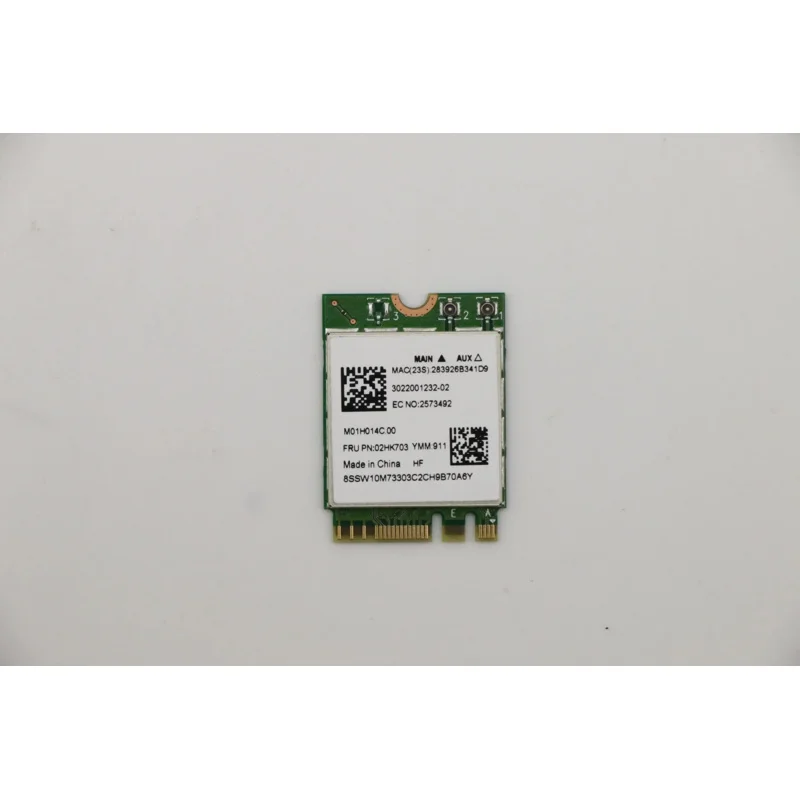 Фото WYORESY для E460 E465 E470 E475 Wi-Fi беспроводная карта переменного тока RTL8822CE Bluetooth5.0-совместимая с сетевой картой FRU 02HK703 №5
