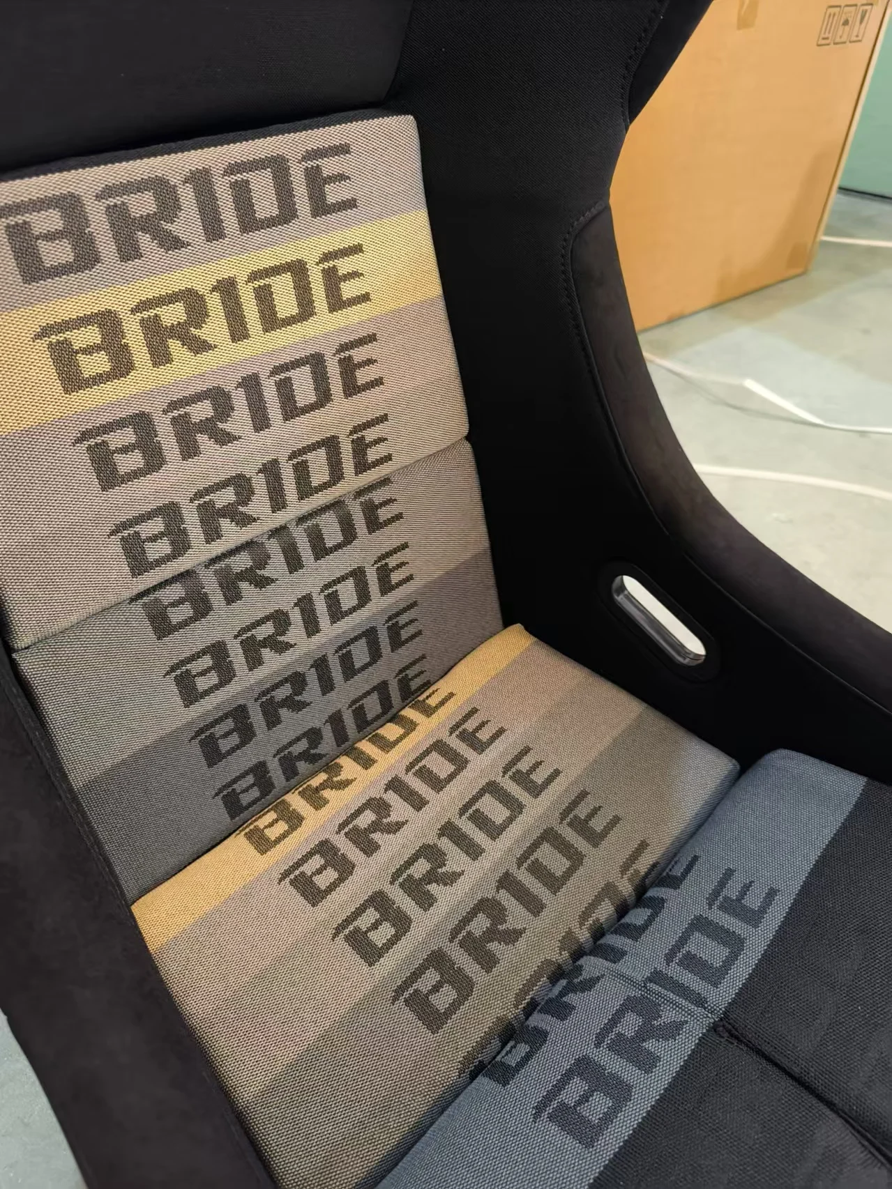 Автомобильное сиденье BRIDE регулируемое гоночное универсальное для спортивного