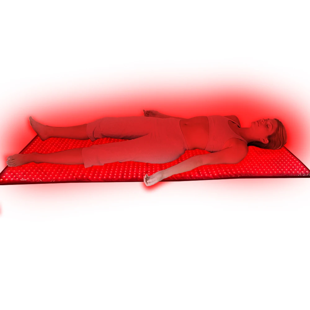 

IDEA THERAPY pain relief red and infrared lights therapy full body mat portable red light therapy blanket
