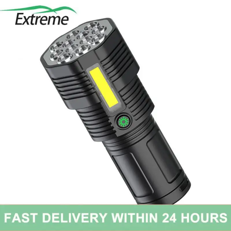 

Durable Emergencies Torch Ipx4 Waterproof Waterproof Tactical Flashlights 3500 Ma Light Accessory Hiking Torch Usb Charging Abs