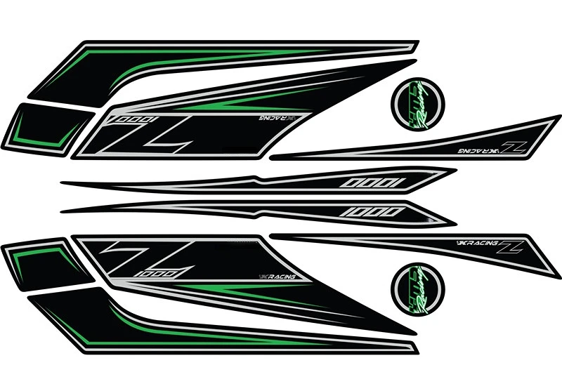 Задний обтекатель мотоцикла цифровая доска 3D наклейки для Z1000SX 2011-2016 z1000 sx