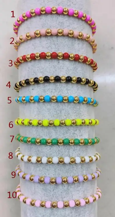 

Женский эластичный браслет-цепочка с радужным цирконом, регулируемый браслет в стиле бохо для тенниса, 1 шт., df3s