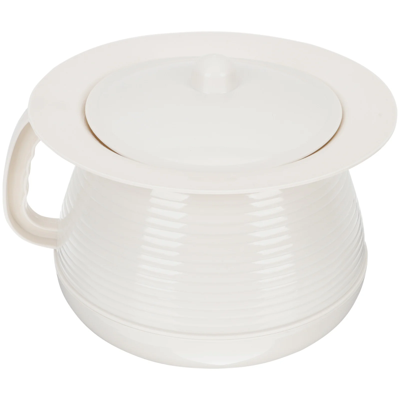 

Household Spittoon Potty Lid Plastic Bedpan Kids Portable Toilet Urinal Chamber Container
