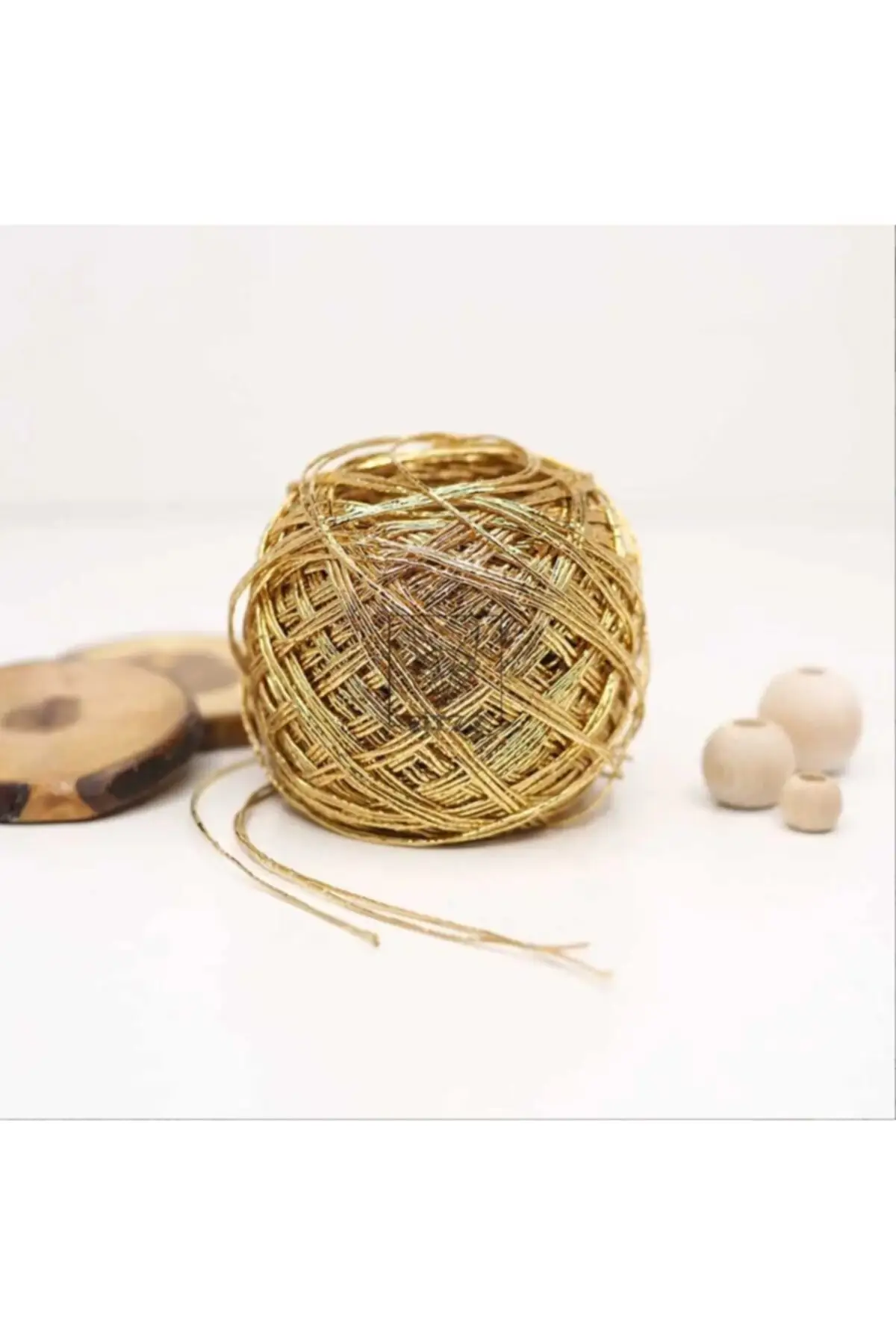 

Metallic silvery rope // Gold 50g mesh rope hobby supplies & entertainment life