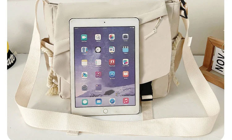 Атака титанов Сумка на плечо Черно-белый цвет атака Титанов Shingeki no kyojin