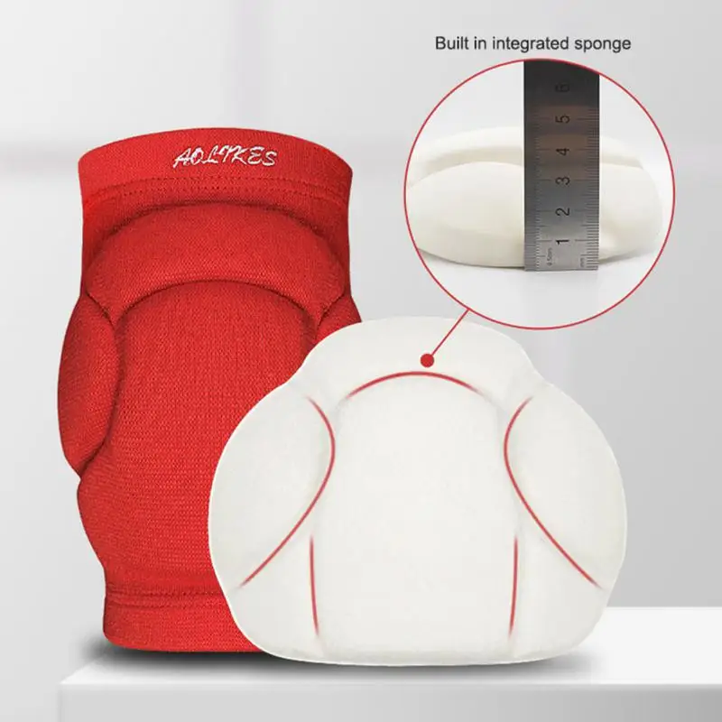 

Olix /a0likes Protective Kneepads Thickened Breathable Knee Brace Strap Basketball Brace Protector Knee Support Braces Knitted