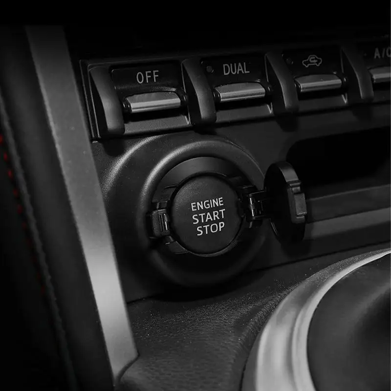 Крышка кнопки запуска двигателя Кольца автомобиля крутая крышка пускового