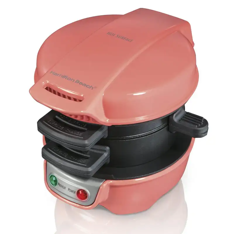 

Breakfast Sandwich Maker, Coral, 25483