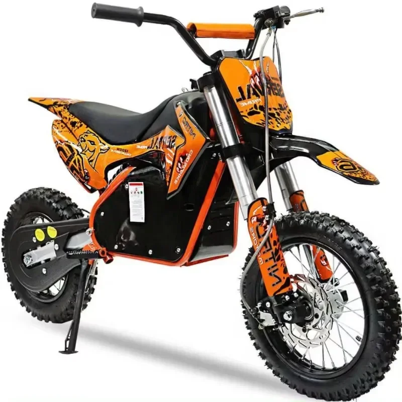 Мини-мотоцикл для бездорожья 48 В 2 колеса электрический мотоцикл